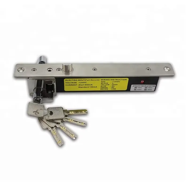 Home Security Lock System - 12V Electric Latch Door Lock High