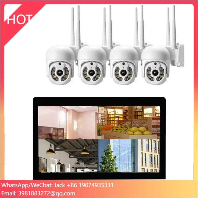 Home Security Wireless Cameras - All in one with 12.
