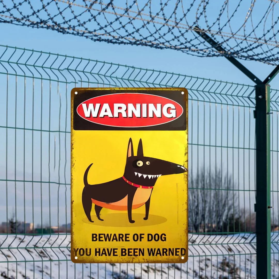 HD Metal Tin Sign Vintage Funn - đánh giá và giá Home Security Quotes