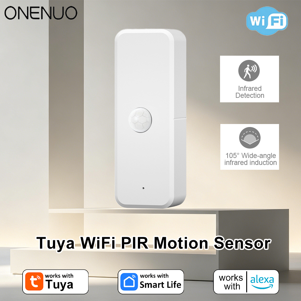 New Tuya WiFi PIR Motion Detec - đánh giá và giá Home Security With Alarm