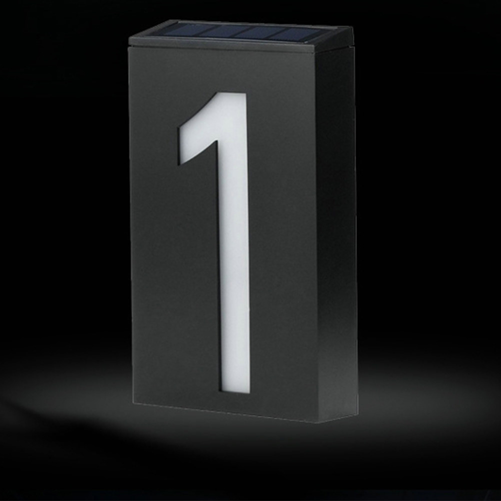 Solar Power Number 1 LED Doorp - đánh giá và giá Home Security For Doors