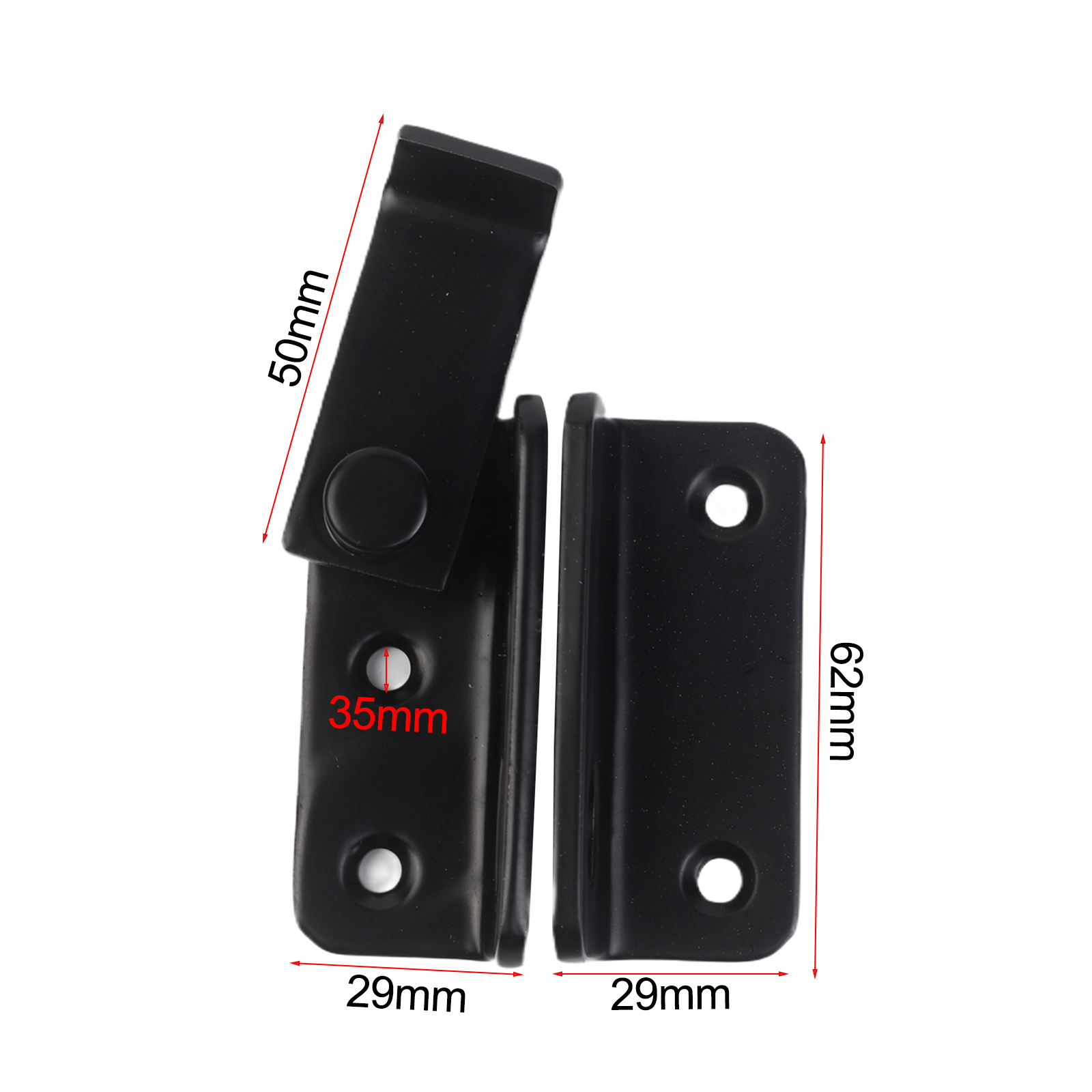 1Pc Black Stainless Steel Lock - đánh giá và giá Home Security For Doors