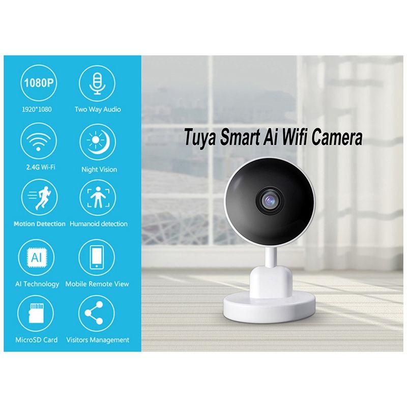 Essential Indoor Wifi Tuya Cam - đánh giá và giá Home Security Wireless Cameras