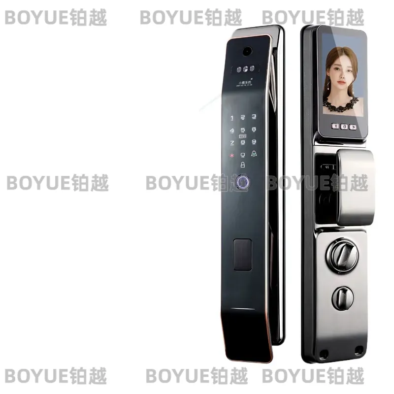 Zinc Alloy Smart Door Lock wit - đánh giá và giá Home Security Lock System