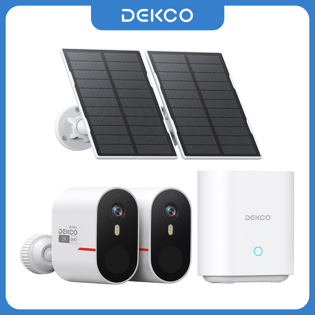 Dekco 3MP WiFi Solar Camera Sy - đánh giá và giá Home Security Wireless Cameras
