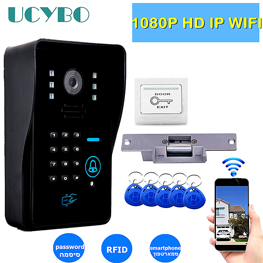 IP Wifi Video Camera Chuông Cử - đánh giá và giá Home Security Lock System