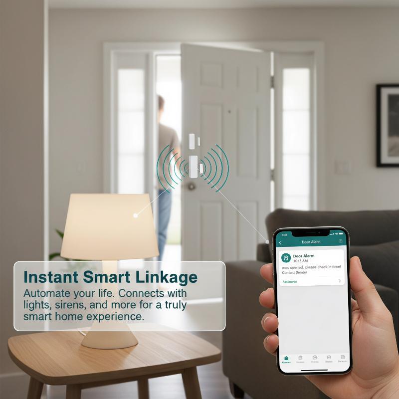 Smart Mini Door Window Sensor  - đánh giá và giá Home Security For Doors
