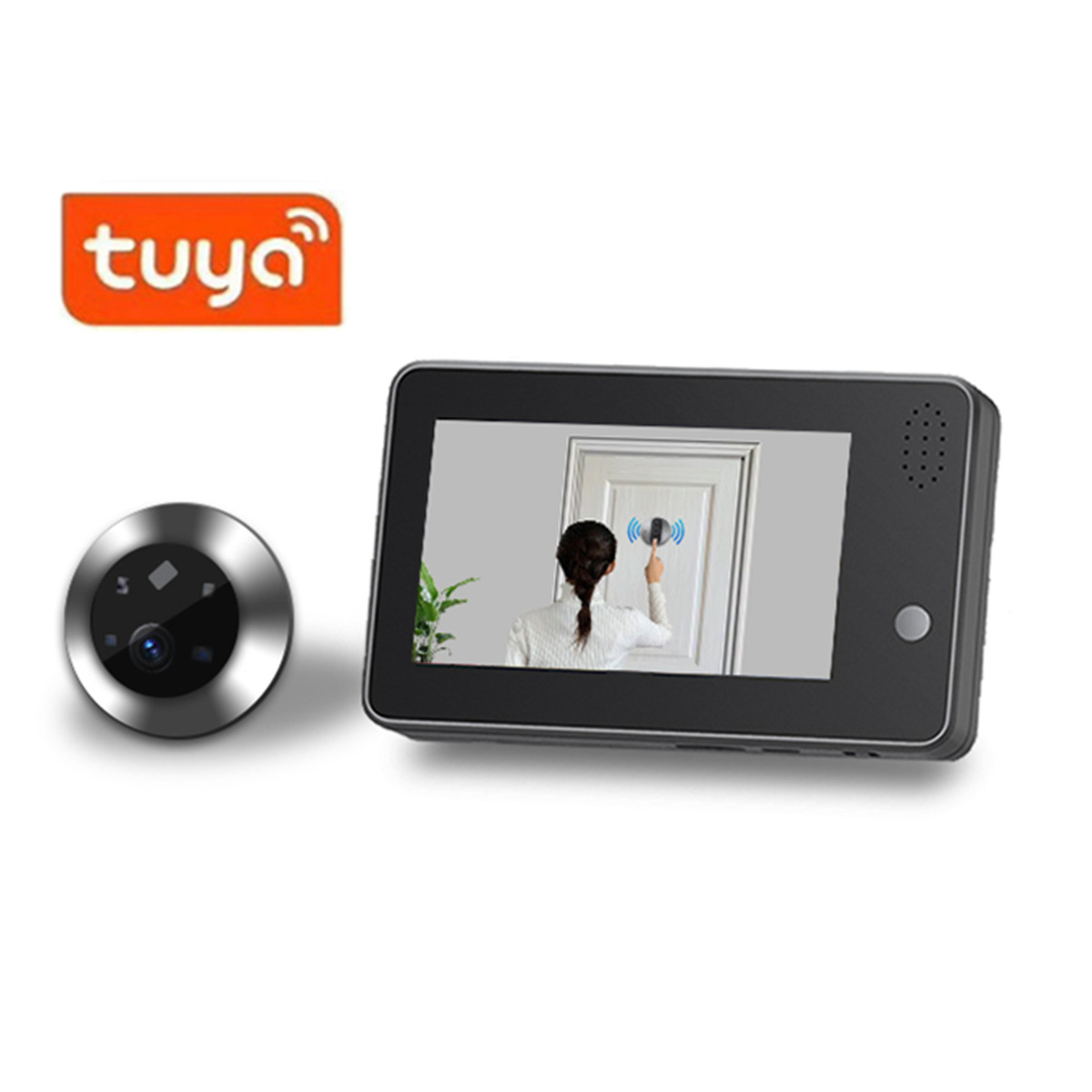 4.3inch Tuya Smartlife WiFi Do - đánh giá và giá Home Security Wireless Cameras