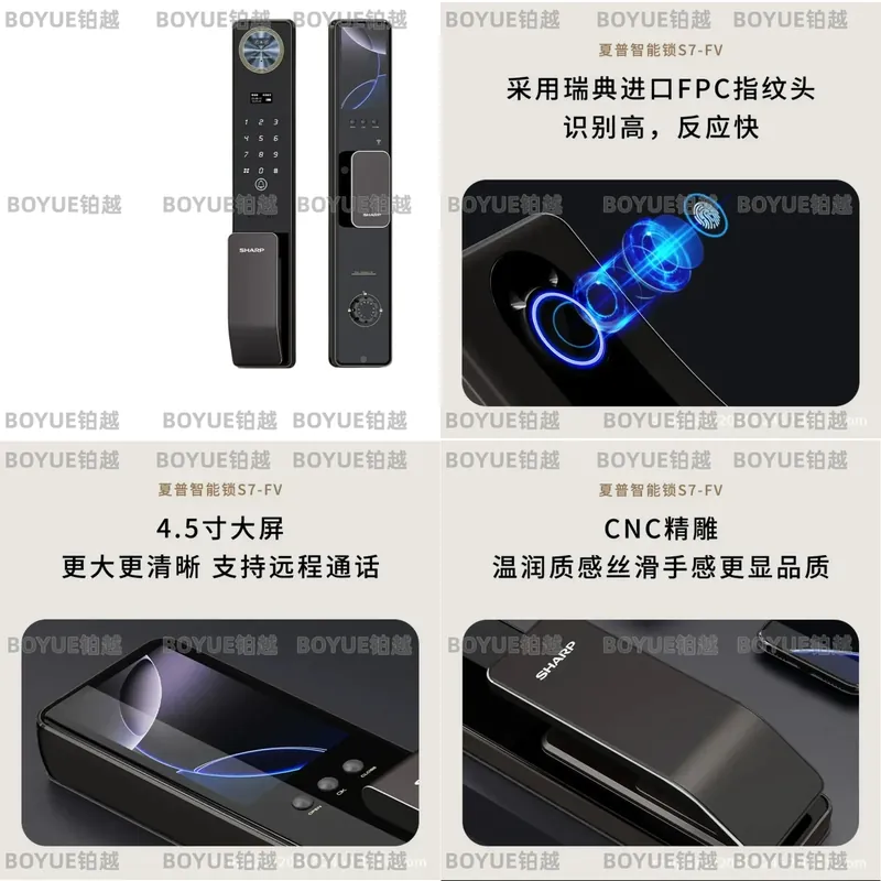 Smart WiFi Door Lock Fingerpri - đánh giá và giá Home Security Lock System