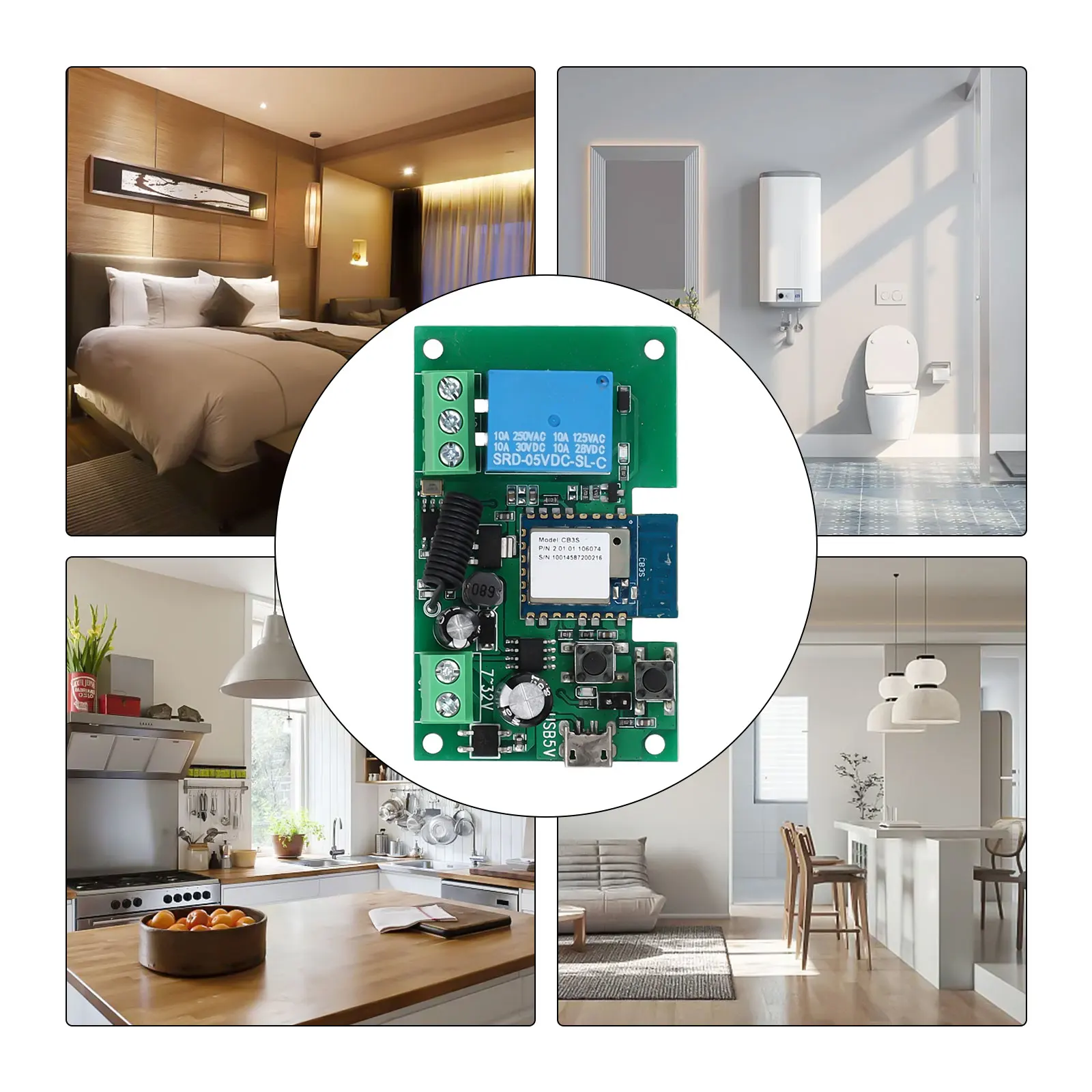 Wireless smart home switch wit - đánh giá và giá Home Security Lock System
