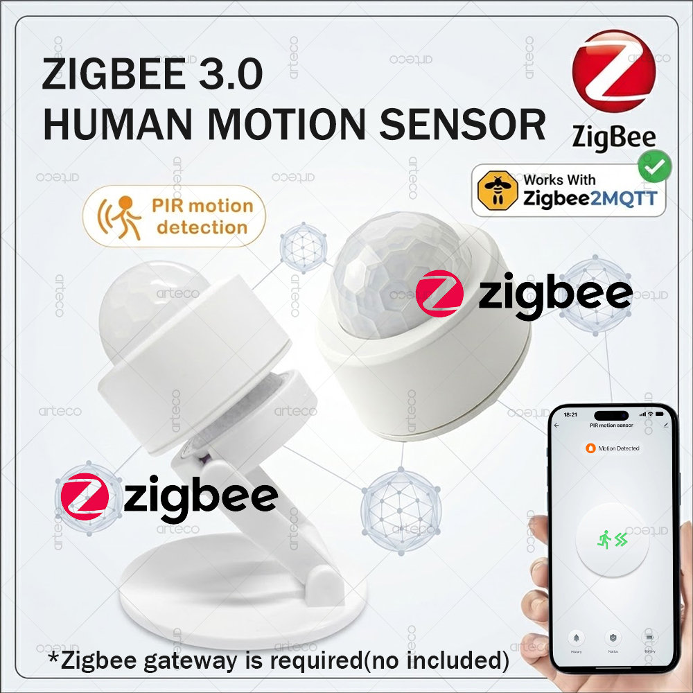 Zigbee 3.0 Mini PIR Motion Sen - đánh giá và giá Home Security With Alarm