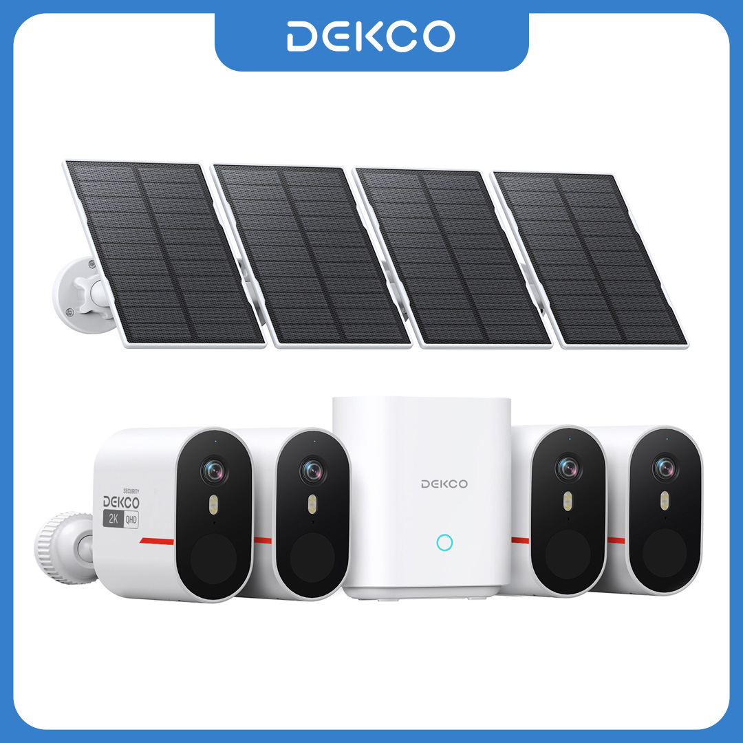 Dekco 3MP WiFi Solar Camera Sy - đánh giá và giá Home Security Wireless Cameras
