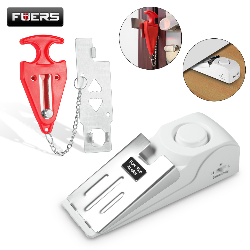 FUERS Wireless Door Stop Alarm - đánh giá và giá Home Security Lock System