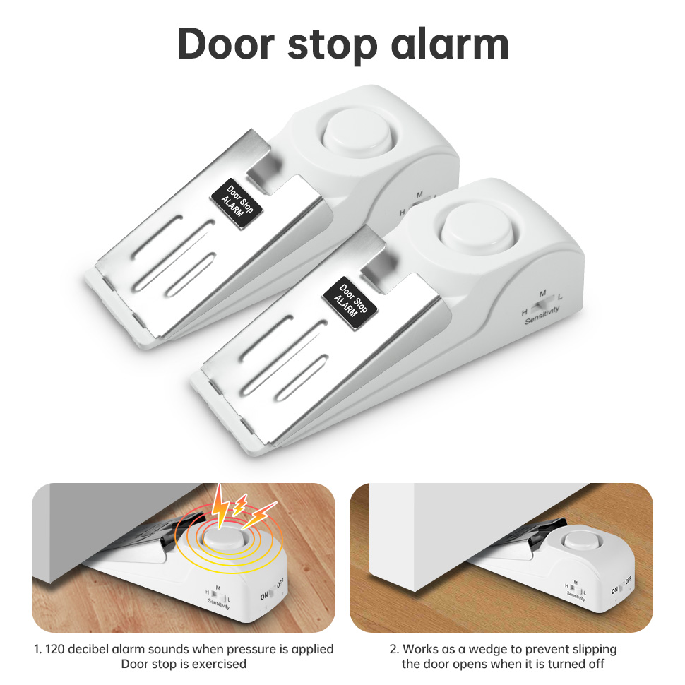 FUERS Wireless Door Stop Alarm - đánh giá và giá Home Security Lock System