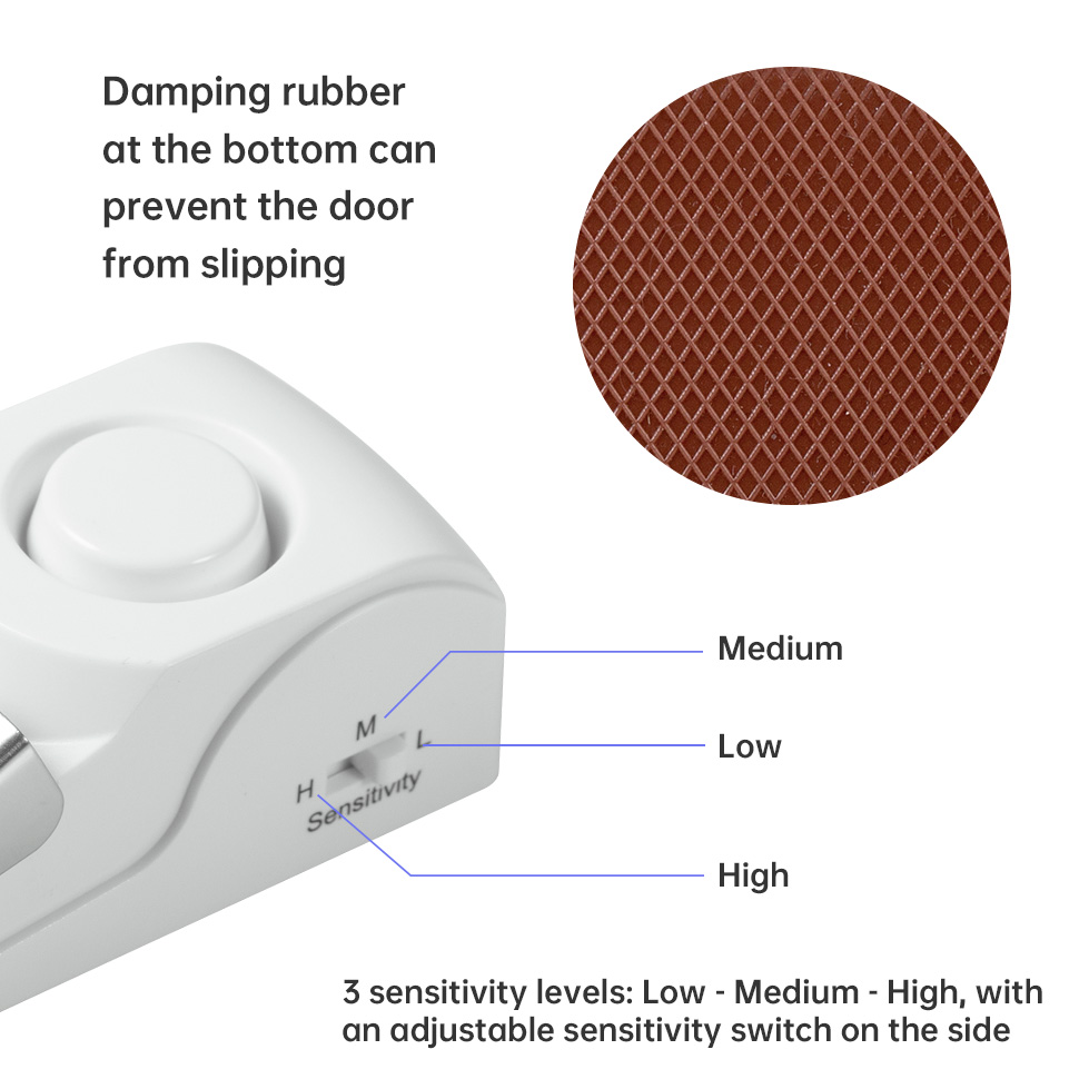 FUERS Wireless Door Stop Alarm - đánh giá và giá Home Security Lock System