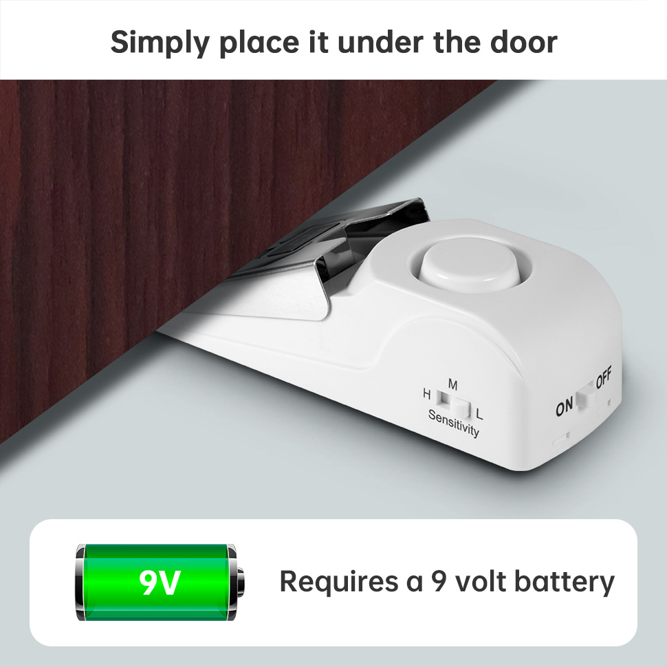 FUERS Wireless Door Stop Alarm - đánh giá và giá Home Security Lock System