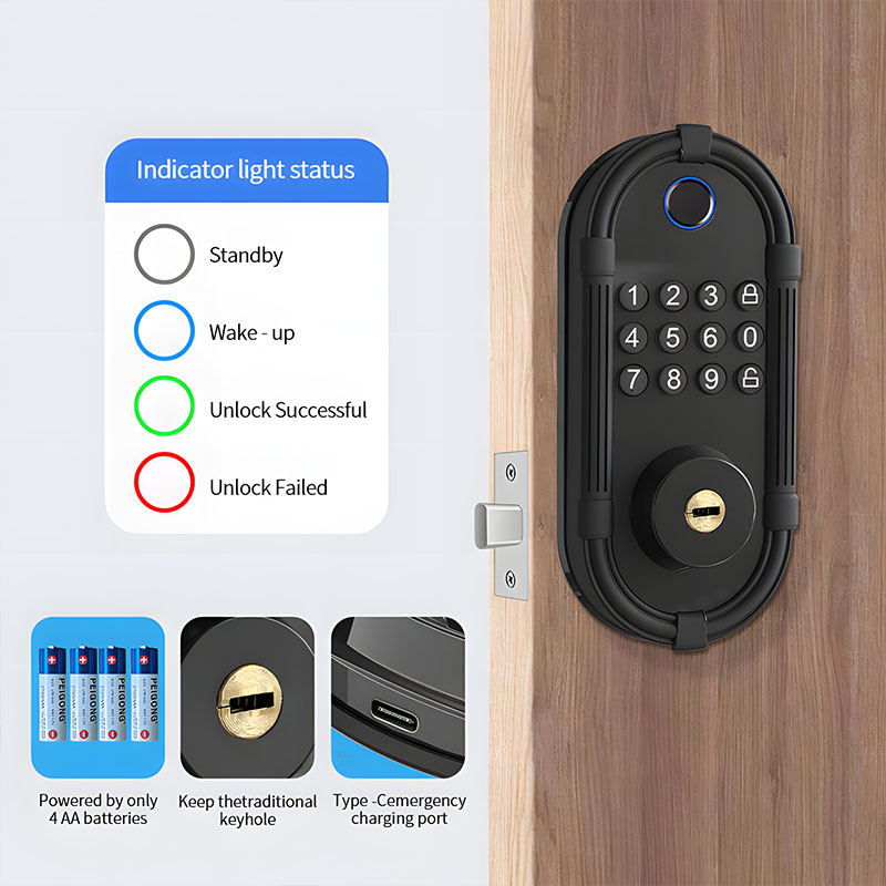 Tuya System Smart Electronic F - đánh giá và giá Home Security Lock System