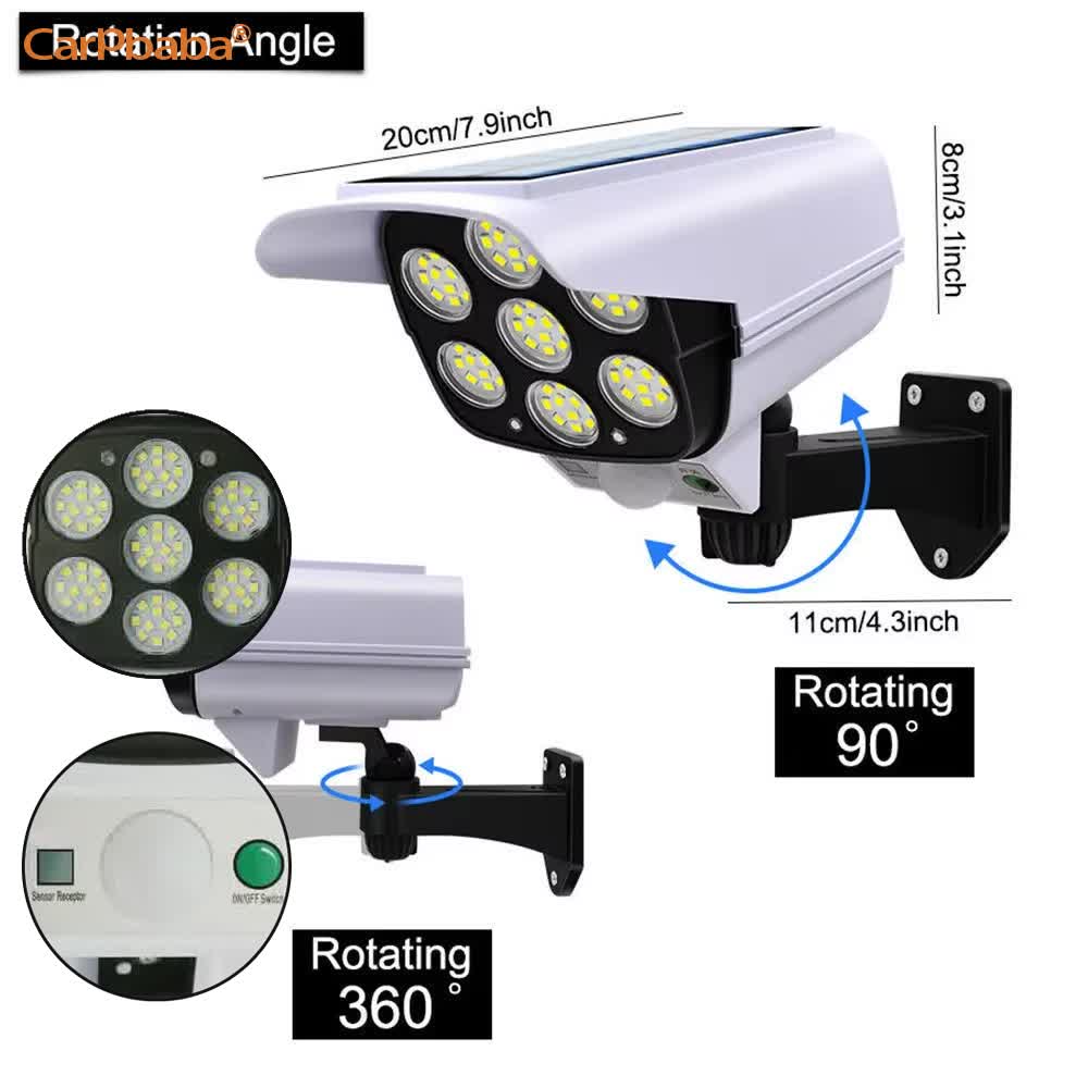 Outdoor Solar Light Motion Sen - đánh giá và giá Home Security Wireless Cameras